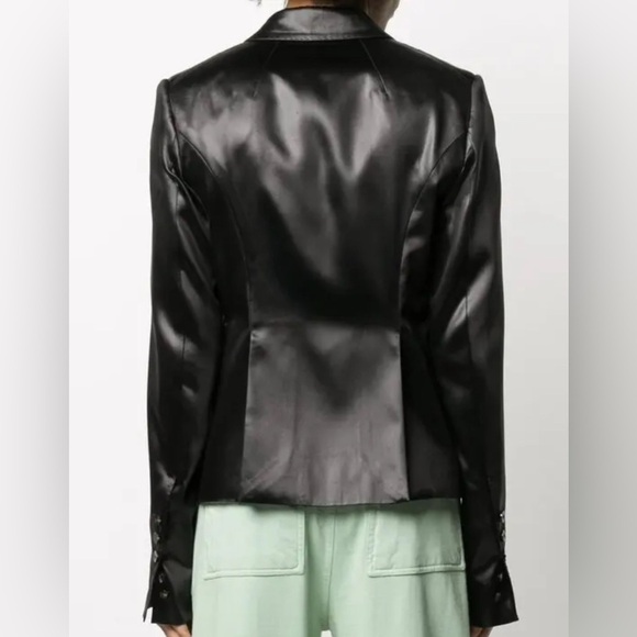 Rick Owens double breasted blazer in black NWT - Picture 4 of 11